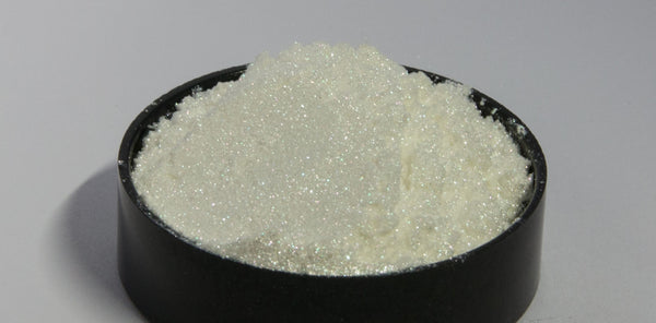 White Shimmer Glitter Pearl Powder Pigment